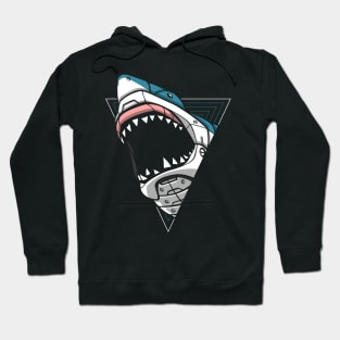 Cyber Shark Punk Hoodie